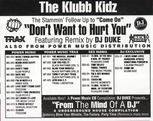 Don't Want To Hurt You