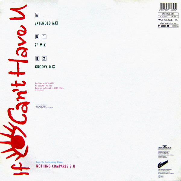Chyp-Notic - If I Can't Have U | Coconut (613 650) - 2 Chyp-Notic - If I Can't Have U | Coconut (613 650) - 2