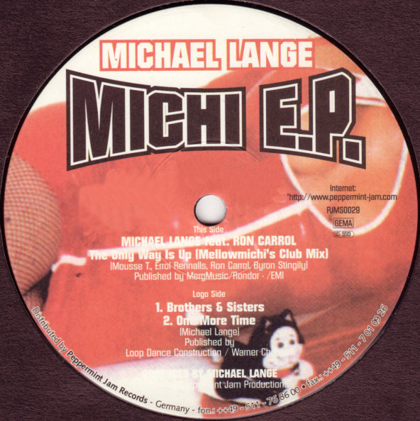 Michi Lange - Michi E.P. | Peppermint Jam (PJMS0029) - 2