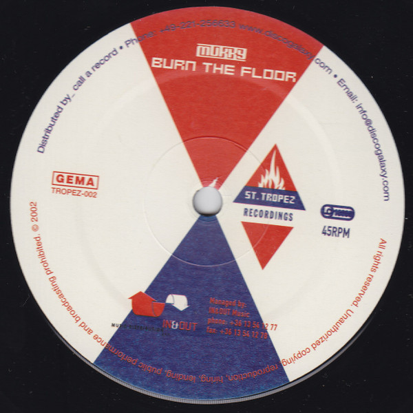 Mukky - Burn The Floor / Electro Therapy | St. Tropez Recordings (Tropez-002) - 4