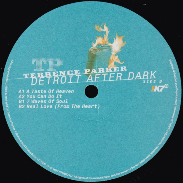 Terrence Parker - Detroit After Dark | !K7 Records (!K7R015lp) - 4