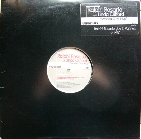 Ralphi Rosario With Linda Clifford - Wanna Give It Up | Afterhours (AH 112)