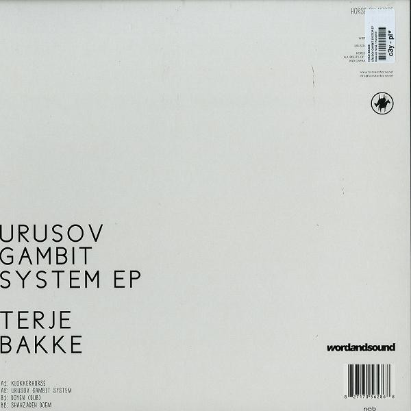 Terje Bakke - Urusov Gambit System EP | Horse On Horse (HORSE003) - 2 Terje Bakke - Urusov Gambit System EP | Horse On Horse (HORSE003) - 2