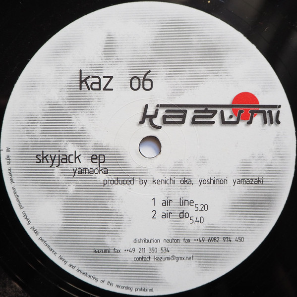 Yamaoka - Skyjack EP | Kazumi (kaz 06) - main