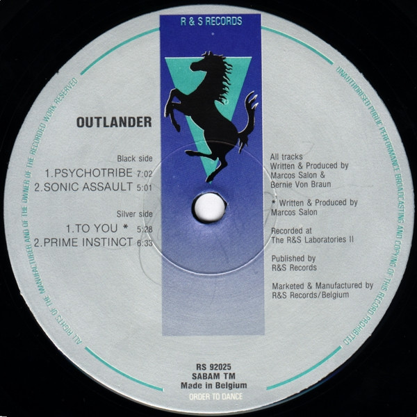 Outlander - TZ Goes Beyond 10! | R & S Records (RS 92025) - 3 Outlander - TZ Goes Beyond 10! | R & S Records (RS 92025) - 3