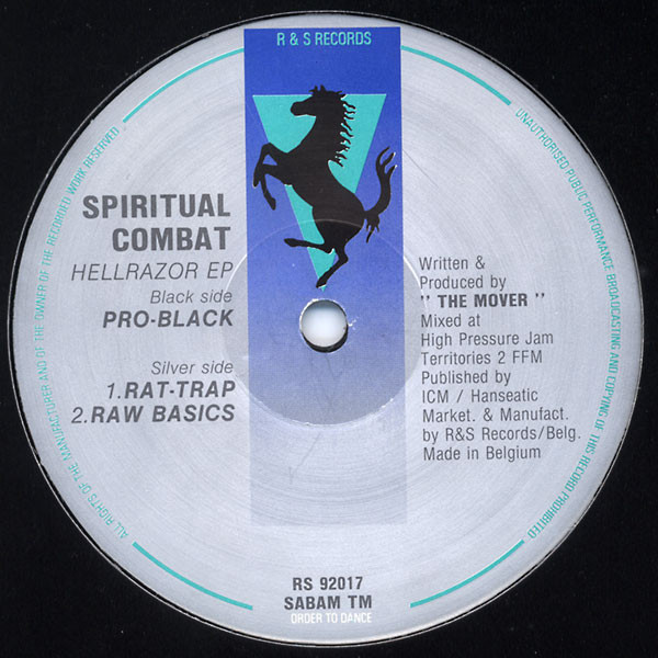 Spiritual Combat - Hellrazor EP | R & S Records (RS 92017) - 4
