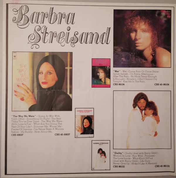 Barbra Streisand - Guilty | CBS (CBS 86122) - 10 Barbra Streisand - Guilty | CBS (CBS 86122) - 10