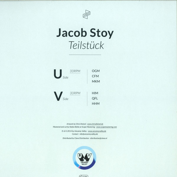 Jacob Stoy - Teilstück | Uncanny Valley (UV023) - 2 Jacob Stoy - Teilstück | Uncanny Valley (UV023) - 2