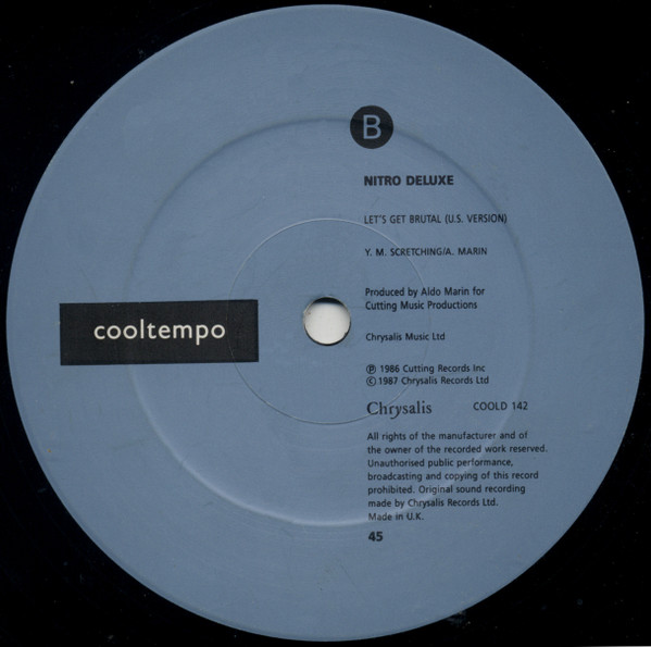 Nitro Deluxe - Let's Get Brutal | Cooltempo (COOLD 142) - 4 Nitro Deluxe - Let's Get Brutal | Cooltempo (COOLD 142) - 4