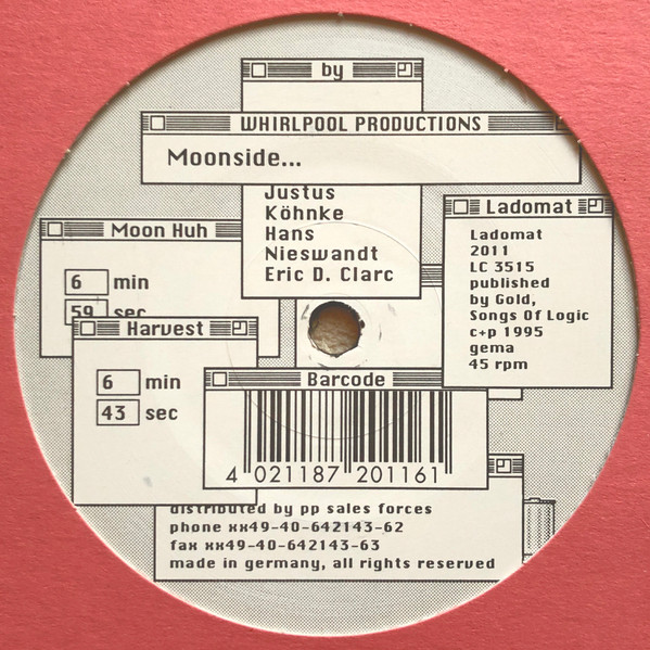 Whirlpool Productions - Moon Huh / Harvest | Ladomat 2000 (LADOMAT 2011-0)