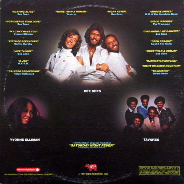 Various - Saturday Night Fever (The Original Movie Sound Track) | RSO (RS-2-4001) - 2