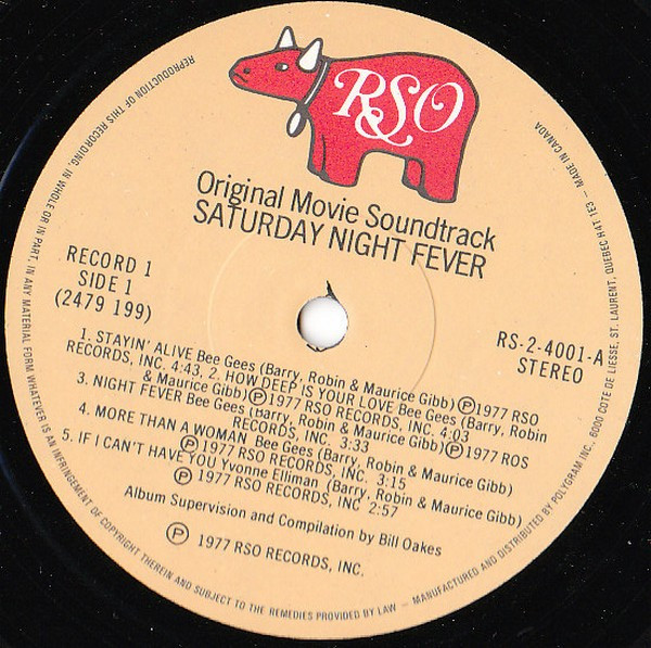 Various - Saturday Night Fever (The Original Movie Sound Track) | RSO (RS-2-4001) - 4