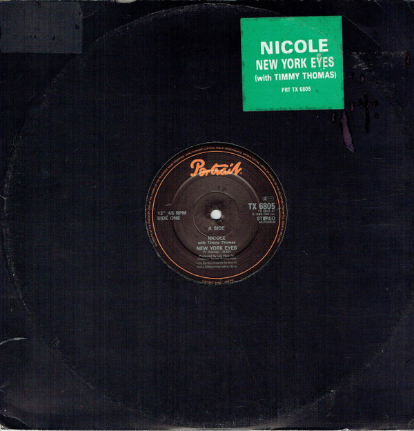 Nicole With Timmy Thomas / Nicole - New York Eyes / Ordinary Girl | Portrait (TX 6805) - 3