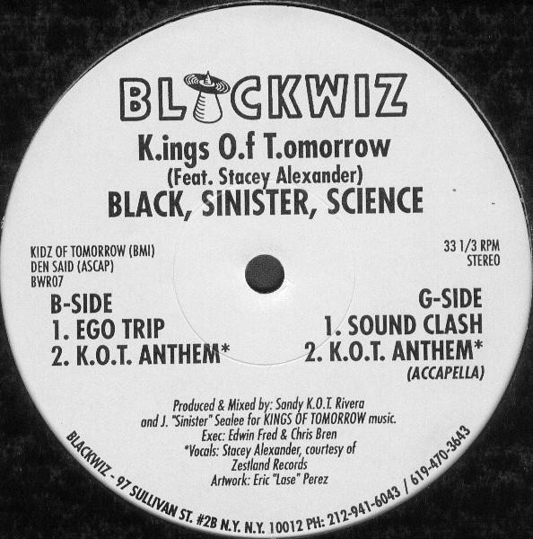 Kings Of Tomorrow Feat. Stacey Alexander - Black, Sinister, Science | Blackwiz Records (BWR07) - 2