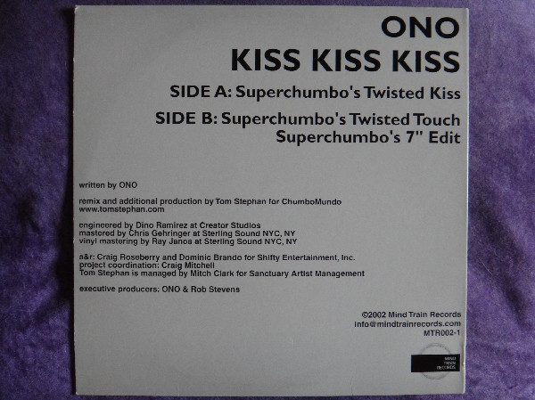 Yoko Ono - Kiss Kiss Kiss | Mind Train Records (MTR 002) - 2