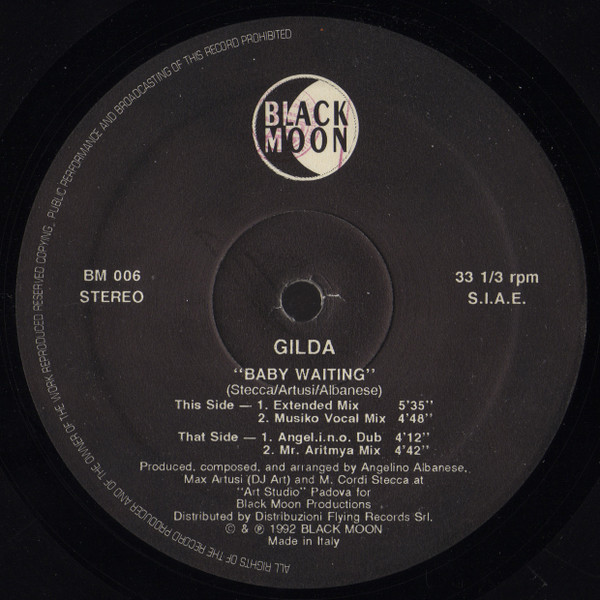 Gilda - Baby Waiting | Black Moon (BM 006) - main Gilda - Baby Waiting | Black Moon (BM 006) - main