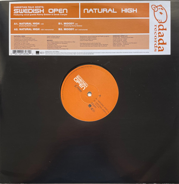 Christian Falk Hosts: Swedish Open - Natural High | Dada Records (8573-80898-0) - main