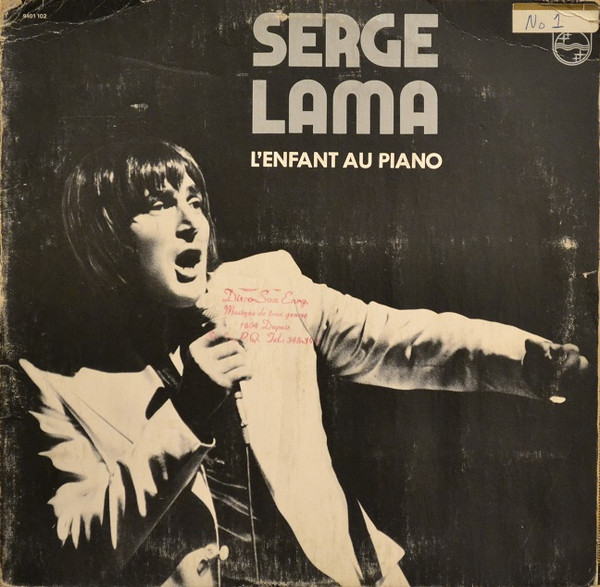 Serge Lama - L' Enfant Au Piano | Philips (9101.102) - main Serge Lama - L' Enfant Au Piano | Philips (9101.102) - main