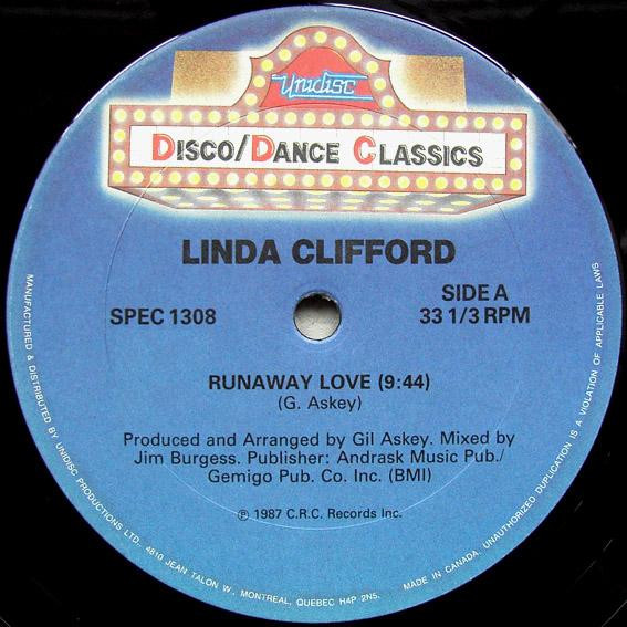 Linda Clifford - Runaway Love | Unidisc (SPEC 1308) - main