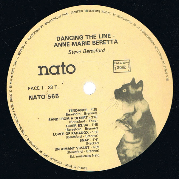 Steve Beresford & Anne Marie Beretta - Dancing The Line | nato (nato 565) - 3