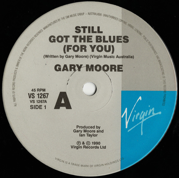 Gary Moore - Still Got The Blues (For You) | Virgin (VS 1267) - 3 Gary Moore - Still Got The Blues (For You) | Virgin (VS 1267) - 3
