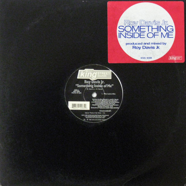 Roy Davis Jr. - Something Inside Of Me | BPM King Street Sounds (KSS 1098)