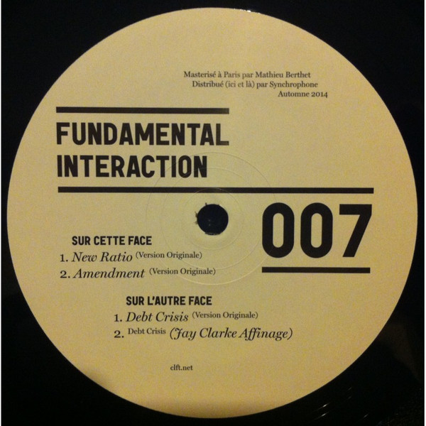 Fundamental Interaction - Exogénéité | CLFT (CLFTREC007)