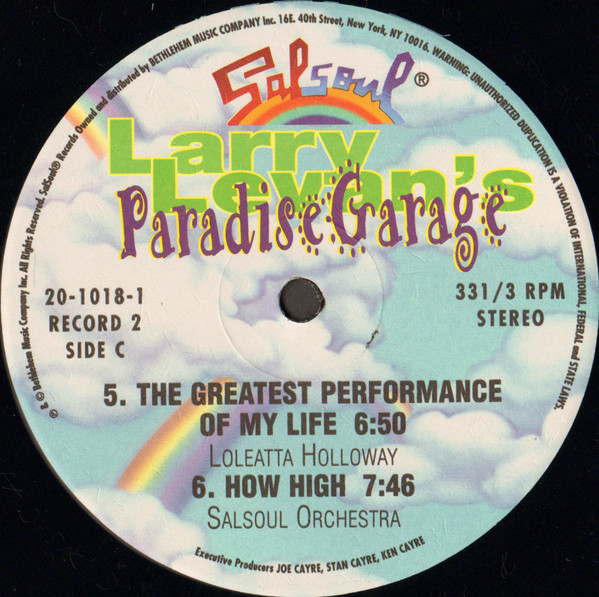 Larry Levan's Paradise Garage