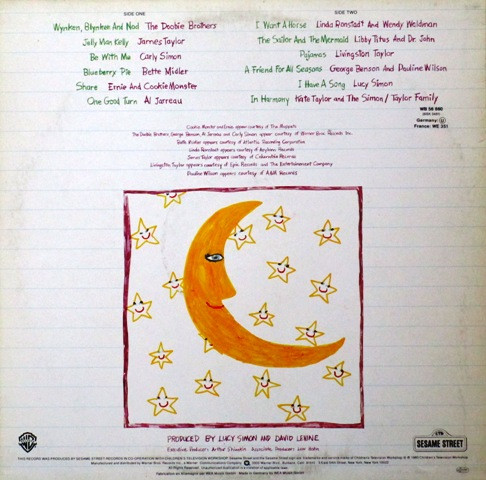 Various - In Harmony - A Sesame Street Record | Sesame Street Records (WB 56 860) - 2
