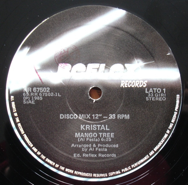 Kristal - Mango Tree | Reflex Records (RR 67502) - 2 Kristal - Mango Tree | Reflex Records (RR 67502) - 2