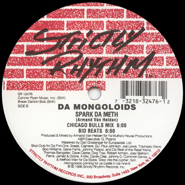 Da Mongoloids - Spark Da Meth | Strictly Rhythm (SR 12476) - 2