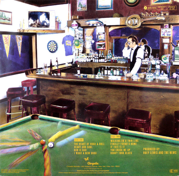 Huey Lewis & The News - Sports | Chrysalis (205 845) - 2