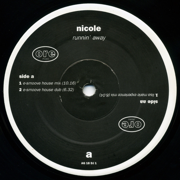 Nicole - Runnin' Away | Ore Music (AG 18 DJ 1)