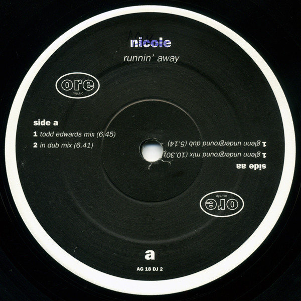 Nicole - Runnin' Away | Ore Music (AG 18 DJ 1) - 3 Nicole - Runnin' Away | Ore Music (AG 18 DJ 1) - 3