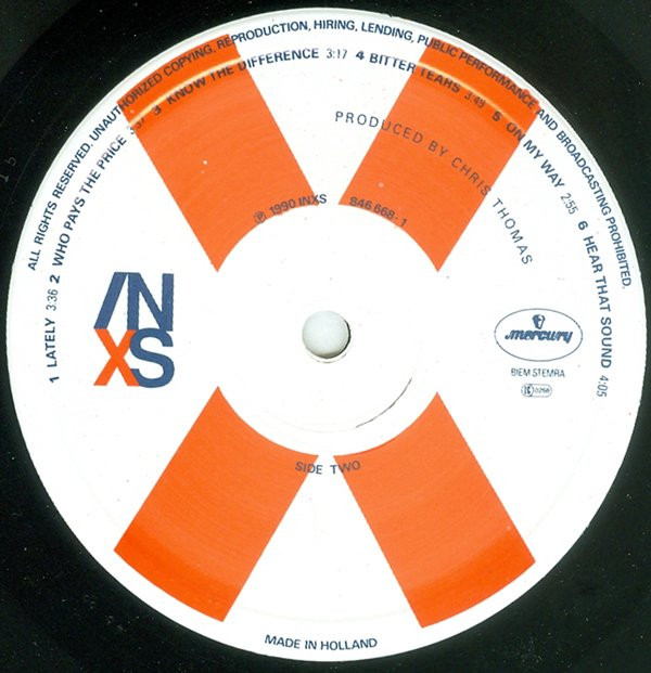 INXS - X | Mercury (846 668-1) - 6