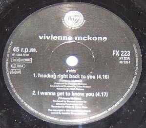 Vivienne Mckone - Heading Right Back To You | FFRR (857 335-1) - 2 Vivienne Mckone - Heading Right Back To You | FFRR (857 335-1) - 2