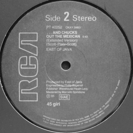 East Of Java - Different World | RCA (PT 40252) - 4