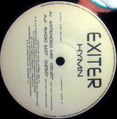 Exiter - Hymn | Major Records (MR 35-00) - main