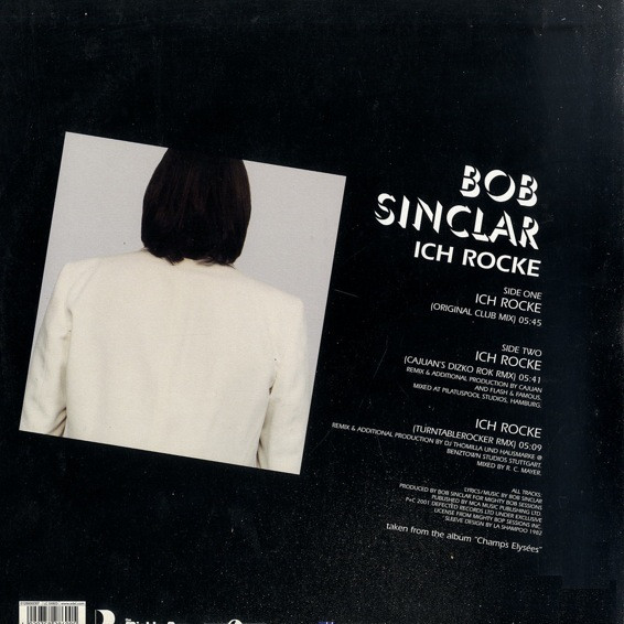 Bob Sinclar - Ich Rocke (Part One Of Two) | Defected (0128600 DEF) - 2 Bob Sinclar - Ich Rocke (Part One Of Two) | Defected (0128600 DEF) - 2