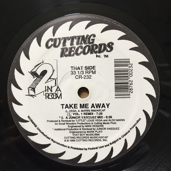 2 In A Room - Do What You Want / Take Me Away | Cutting Records (CR-232) - 3 2 In A Room - Do What You Want / Take Me Away | Cutting Records (CR-232) - 3