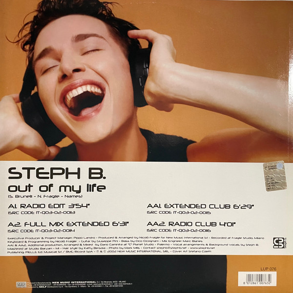 Steph B. - Out Of My Life | LUP Records (LUP 076) - 2 Steph B. - Out Of My Life | LUP Records (LUP 076) - 2
