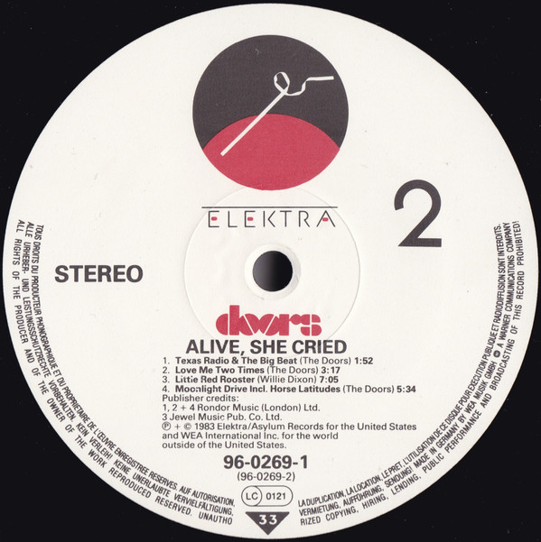 Alive, She Cried