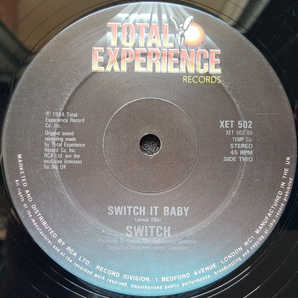 Switch - Keeping Secrets | Total Experience Records (XET 502) - 3