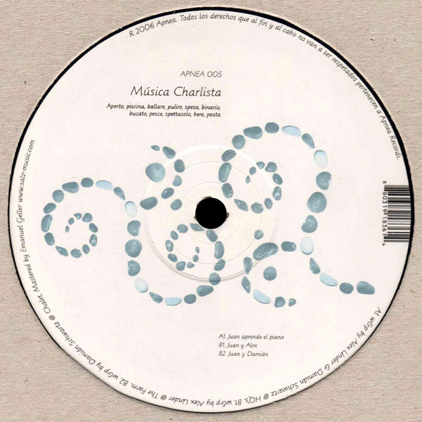 Música Charlista - Aperto, Piscina, Ballare, Pulire, Spesa, Binario, Bucato, Pesce, Spettacolo, Bere, Posta | Apnea (Apnea 005) - main
