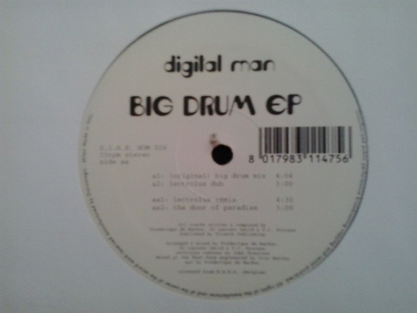 Digital Man - Big Drum EP | House Of Music (HOM 026) - main Digital Man - Big Drum EP | House Of Music (HOM 026) - main