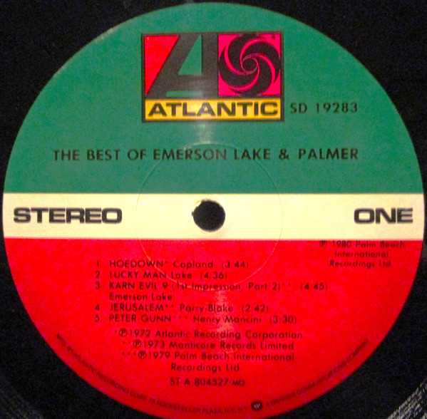 The Best Of Emerson Lake & Palmer