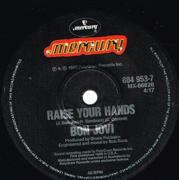 Bon Jovi - You Give Love A Bad Name | Mercury (884 953-7) - 2 Bon Jovi - You Give Love A Bad Name | Mercury (884 953-7) - 2