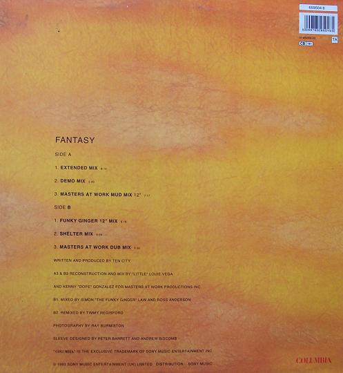 Ten City - Fantasy | Columbia (659504 6) - 2