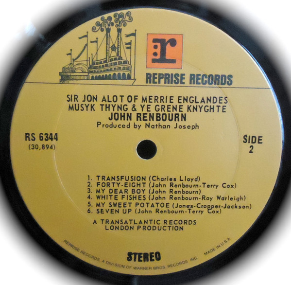 Sir John Alot Of Merrie Englandes Musyk Thyng & Ye Grene Knyghte