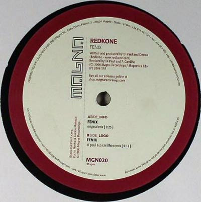 Redkone - Fenix | Magna Recordings (MGN020)